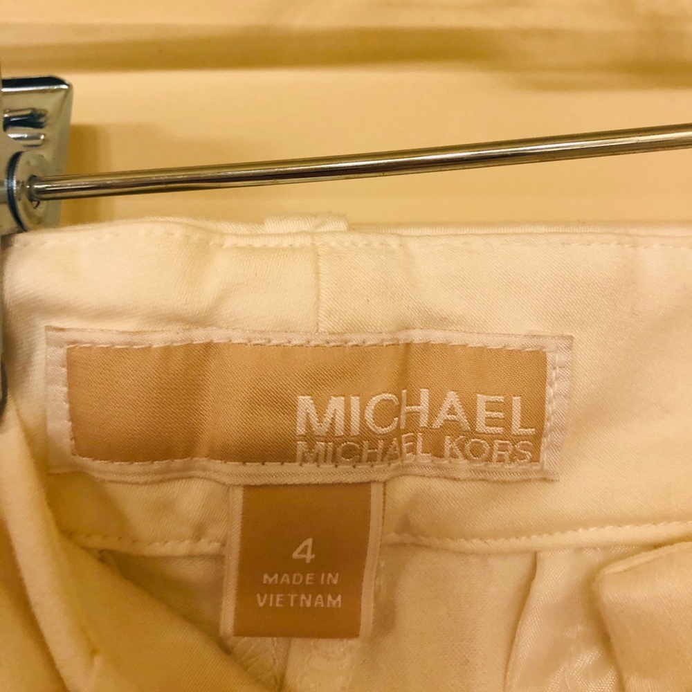 White Michael Kors pants size 4